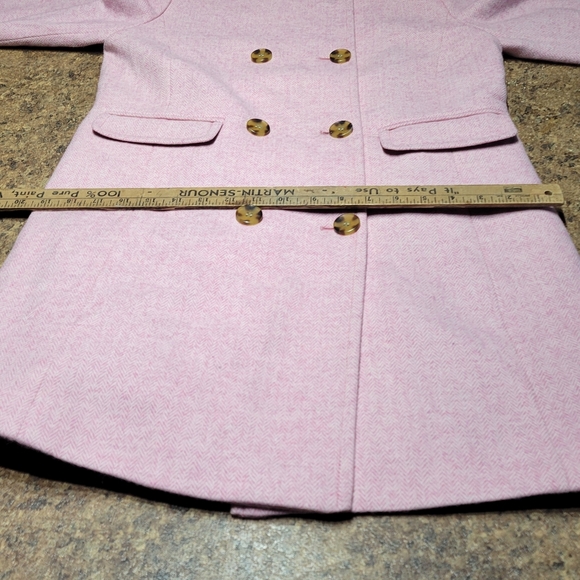 Talbots WOOL SHETLAND JACKET - BICOLOR HERRINGBONE SIZE 2 - Picture 11 of 14